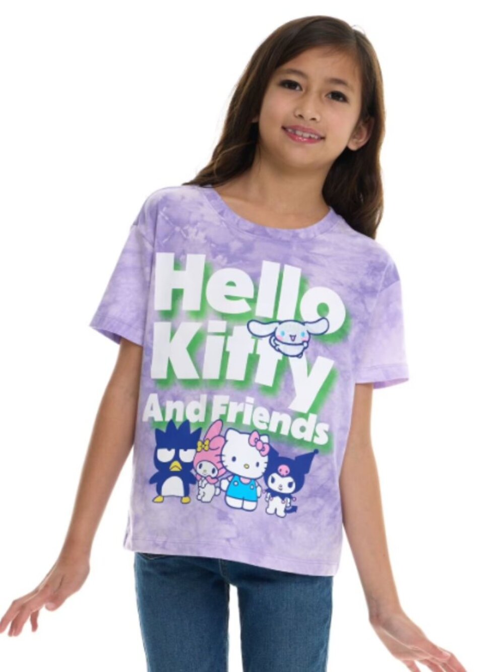 Hello Kitty And Friends Girls Graphic Tee